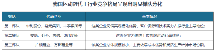 究与发展前景预测报告（2024-2031年）新利体育网站入口中国运动鞋代工行业现状深度研(图5)